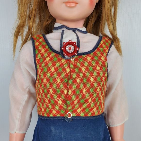 Vintage Eegees 30" Talking Pull String Doll with Outfit WORKS - Picture 2 of 16